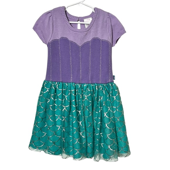 Disney Little Mermaid Dress Size 5T - Picture 1 of 4